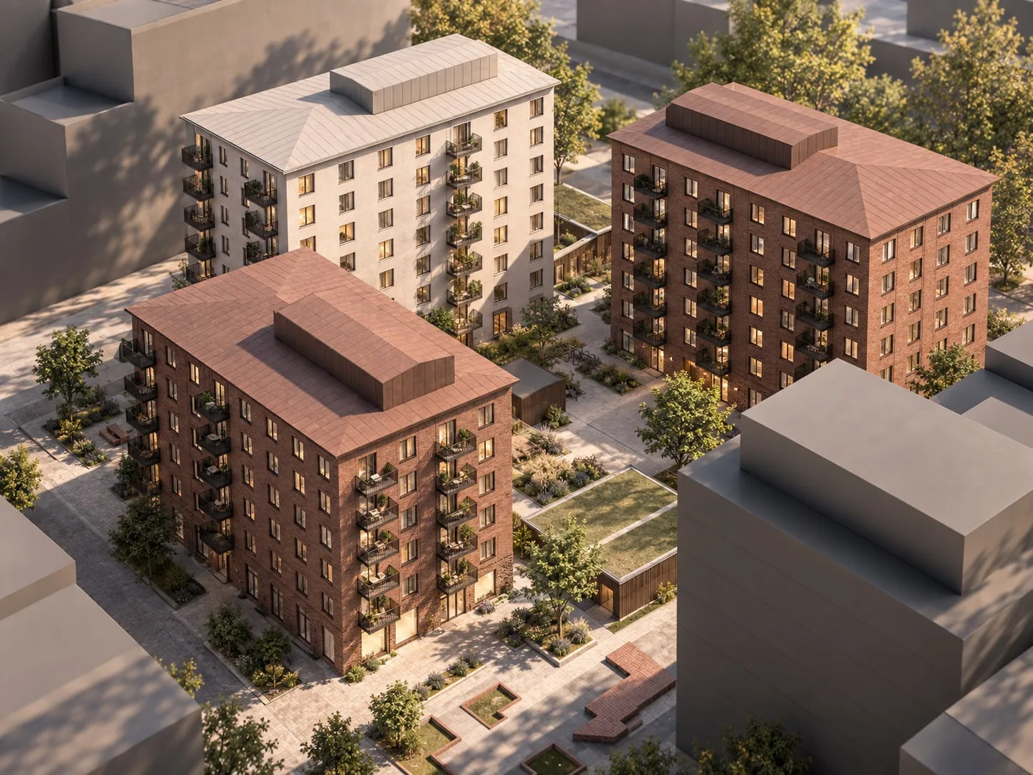 TingsParken, hyresbostadsprojektet i GoCo-området i Mölndal