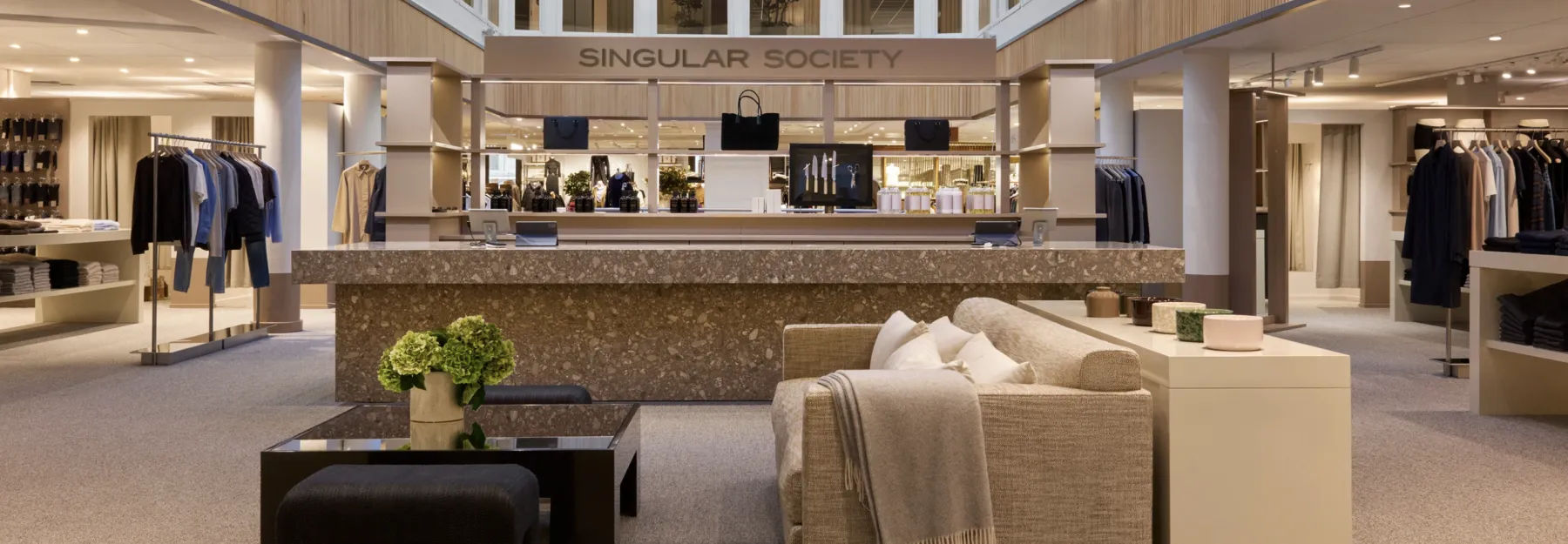 Singular Society öppnar butik på plan två i NK Göteborg